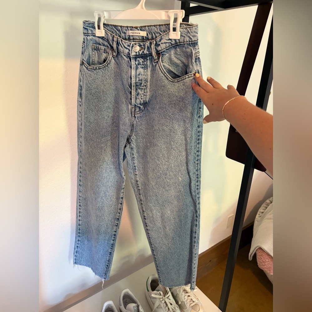Pacsun High Rise Straight Jeans